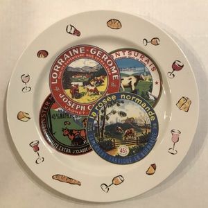 Vintage Rosanna Porcelain Chop Plate/Round Platter 11.5”